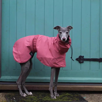 Luxury Waterproof Raincoat – Large Size Jacket for Greyhounds & Whippets
