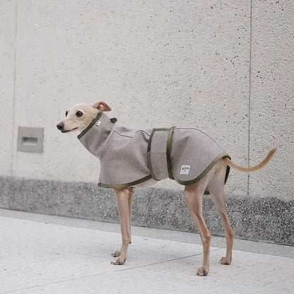Designer Luxury Dog Clothes Woolen Windbreaker Whipbit Italian Greyhound Clothes Dogs Accessories Ropa Para Perros