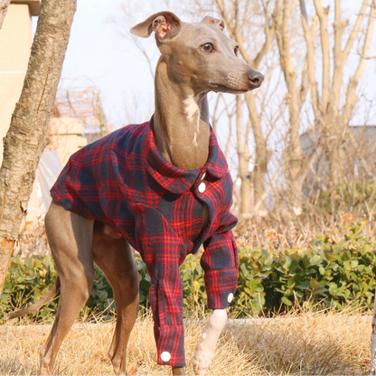 Plaid Cotton Shirt Jacket