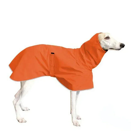 Italian Greyhound Winter Coat – Waterproof, Adjustable Dog Jacket with Warm Fleece for Whippets & Greyhounds