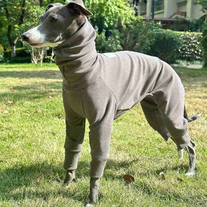 Four-Leg Velvet Sweatshirt for Italian Greyhounds & Whippets