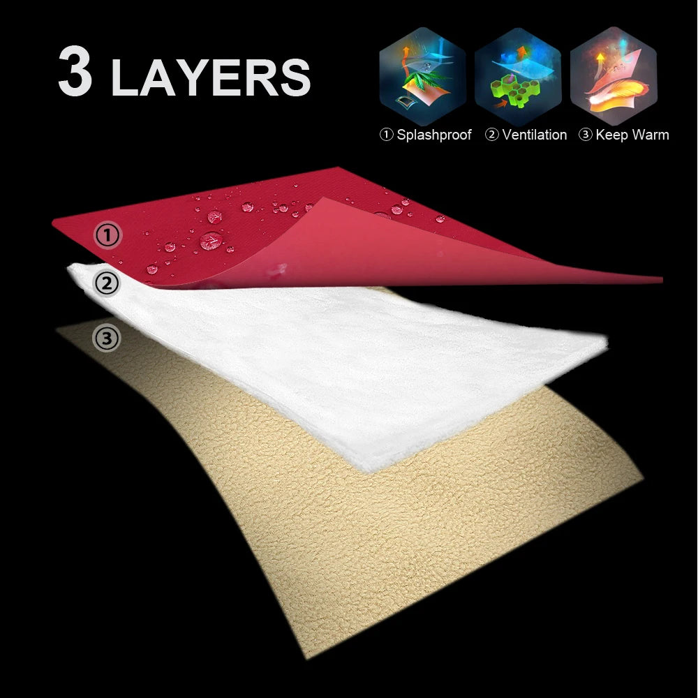 Waterproof Greyhound Winter Coat – Super Warm Thick Jacket for Medium & Large Dogs.