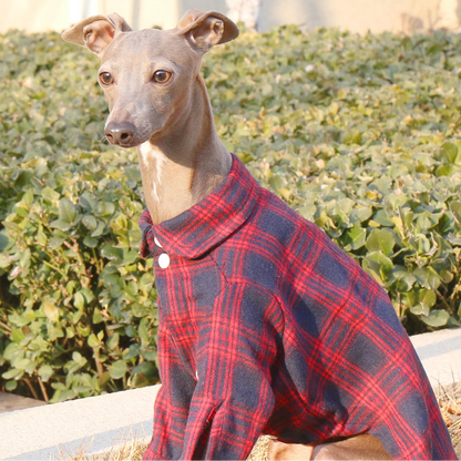 Plaid Cotton Shirt Jacket