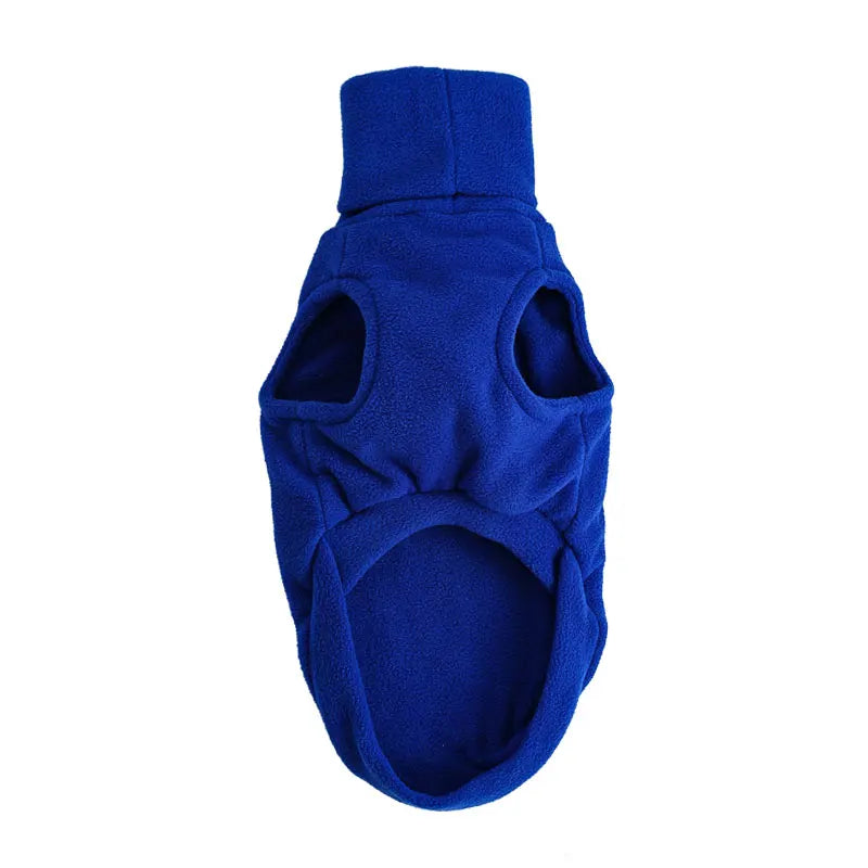 Fleece Turtleneck Vest for Greyhounds & Whippets