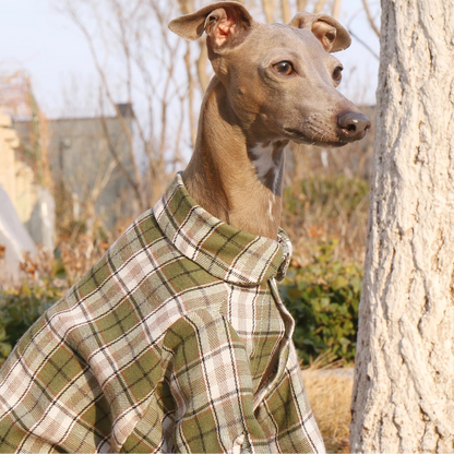 Plaid Cotton Shirt Jacket